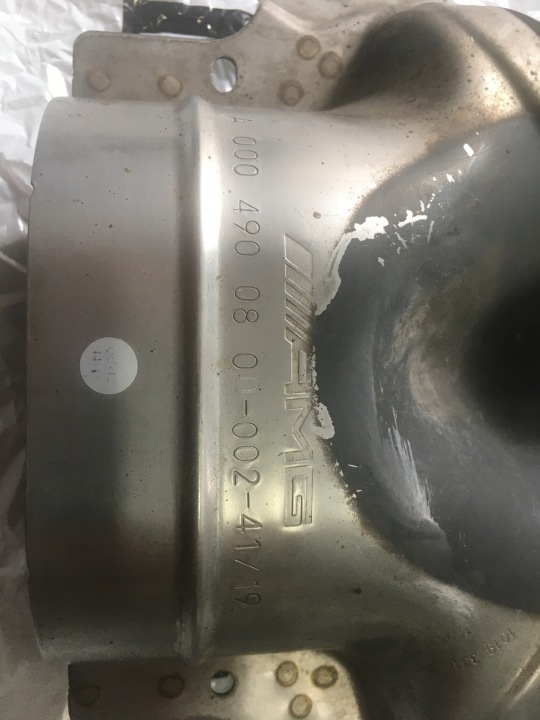 MERCEDES W205 C43 AMG EMBOUTS ÉCHAPPEMENT