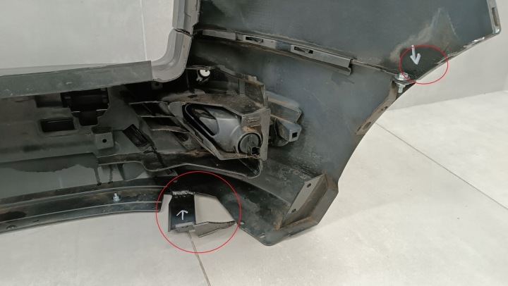PARE-CHOCS ARRIÈRE ARRIÈRE FORD ECOSPORT II ST-LINE LIFT 17-