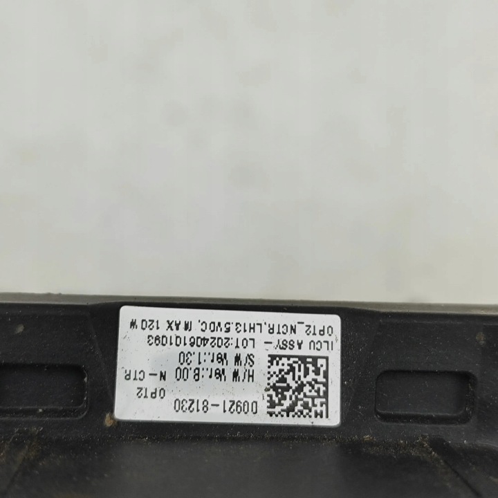 MODULE DE COMMANDE D'ÉCLAIRAGE LED KIA EV9 (MV) D092181230 35146560 283KW 2025