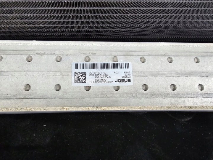 ENSEMBLE RADIATEURS VENTILATEURS RENFORCEMENT PANNEAU AVANT POUTRE AUDI RS3 8Y 2.5