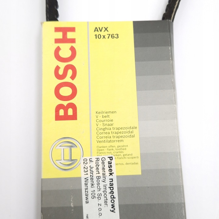 BOSCH COURROIE EN V LARGE 10, DL. 763) CONVIENT VERS AUDI 80 B2, COUPÉ B2,