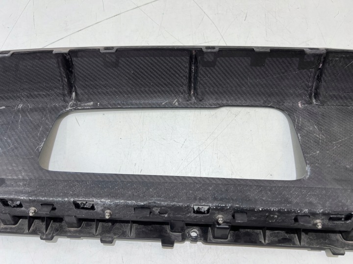 SPOILER DOUBLURE DIFFUSEUR PARE-CHOCS ARRIÈRE PORSCHE CAYENNE 9Y0807834 CARBONE