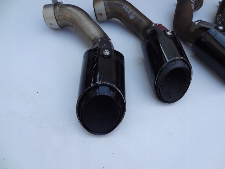 ENSEMBLE GAUCHE DROITE EMBOUT ÉCHAPPEMENT 9Y0253825AL PORSCHE CAYENNE 9Y