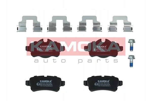 KAMOKA PLAQUETTES FREIN ARRIÈRE MINI R50 R53 R56 R57 R58 R59 1.4-2.0D 2006-