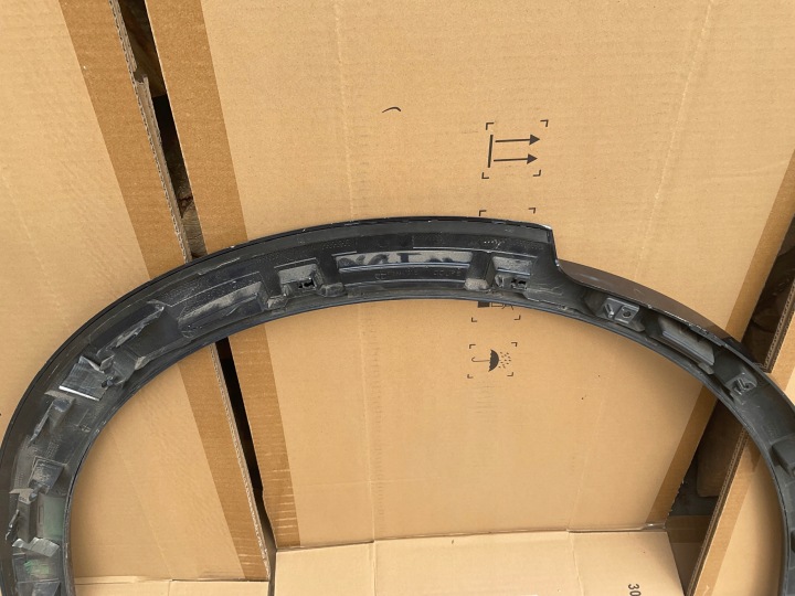 PORSCHE CAYENNE III 3 ARRIÈRE GAUCHE MOULURE GARDE-BOUE 9Y3854731E