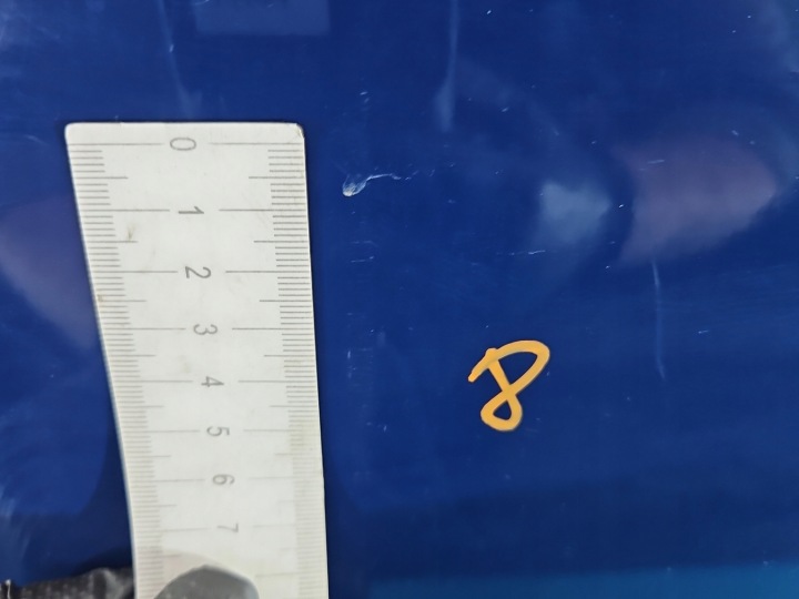PORTES AVANT DROIT PASSAGER TOYOTA COROLLA E12 BLEU 8Q4