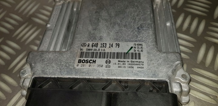 MERCEDES E CLASSE W211 3.2 CDI R6 ORDINATEUR CONTRÔLEUR ECU MOTEUR A6481531479
