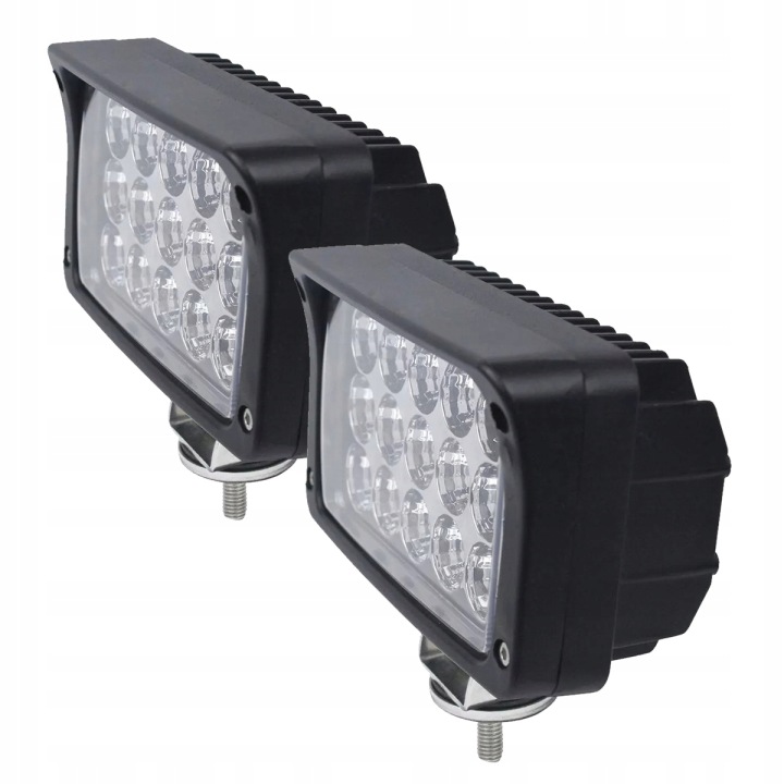 PHARE TRAVAILLÉ PHARES ANTIBROUILLARD 15 LED 45W 12-24V IP67 PANNEAU 15LED