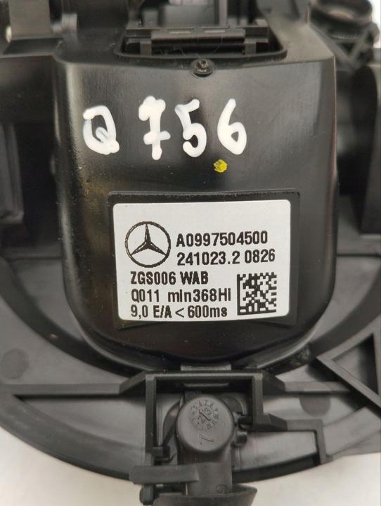 POIGNÉE COUVERCLES COUVERCLES DE COFFRE MERCEDES-BENZ EQE SUV 2024 A0997504500