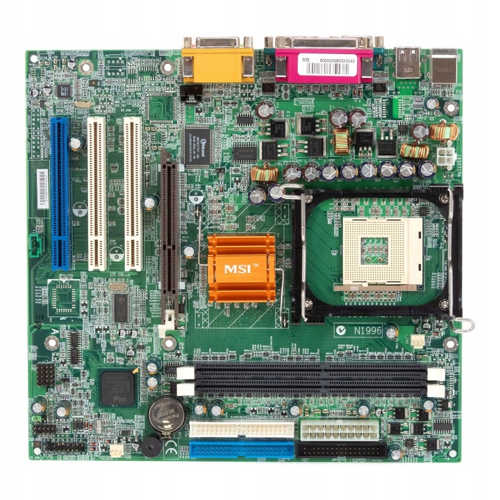 Msi ms-6507 ver1 socket 478 ddr agp pci matx 🏷️ 78 € ⏩ It pays