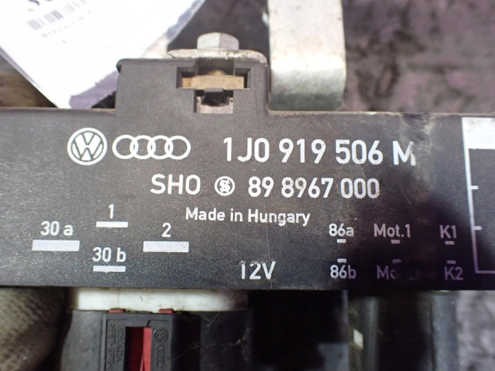 SKODA FABIA II 07-10 MODULE CONTRÔLEUR VENTILATEURS 1J0919506M