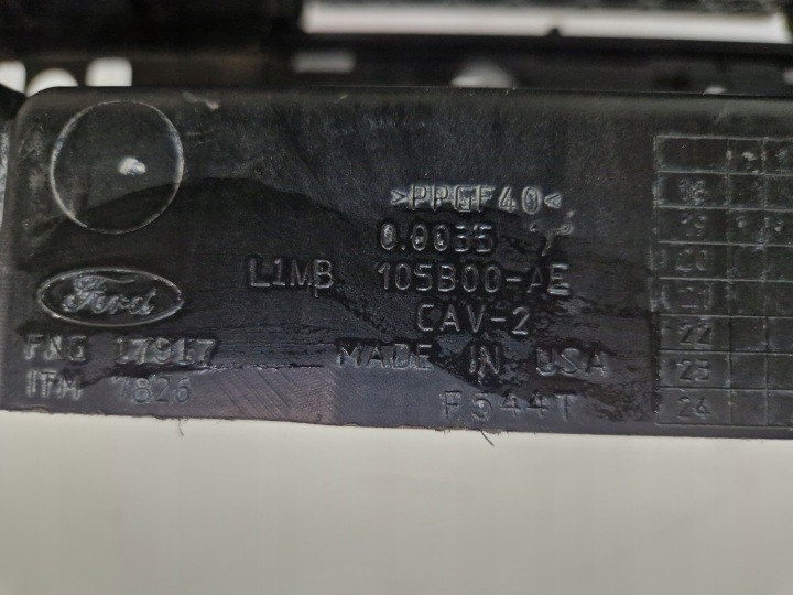 FORD EXPLORER 2020- RENFORCEMENT COURROIE AVANT FAISCEAU DE CÂBLES MOTEURS L1MB105B00AE