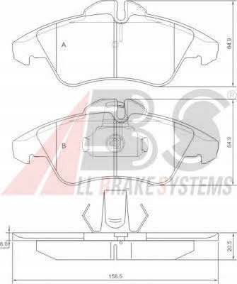 PLAQUETTES FREIN AVANT MERCEDES VITO 97-