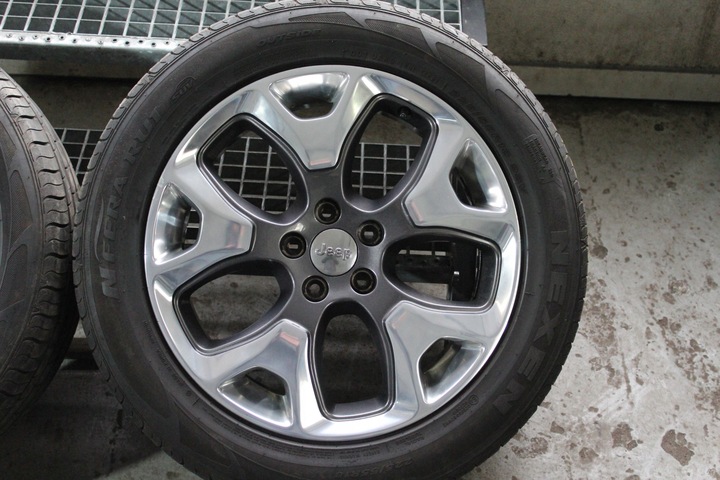 JEEP COMPASS RENEGADE 18'' 5x110 ET40 TPMS LATO 225/55 7,5mm