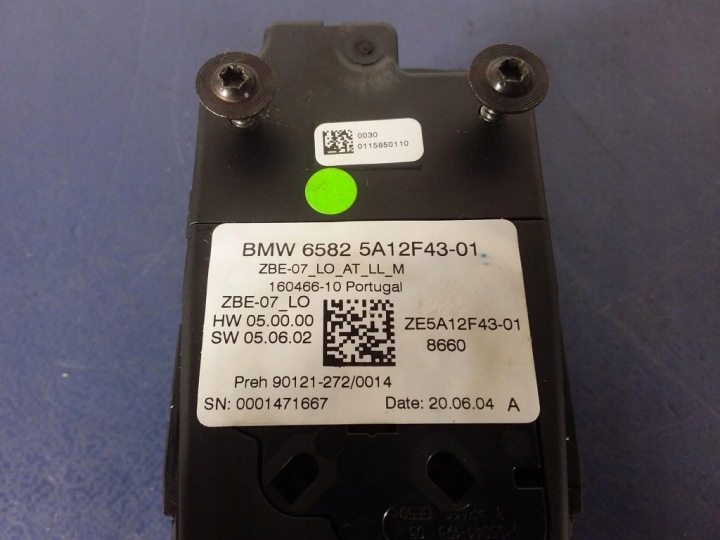 BMW 3 G20 G21 POIGNÉE ROTATIVE CONTRÔLEUR IDRIVE 5A12F43