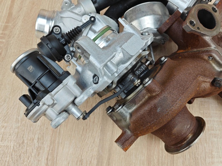 ORIGINALE TURBOCOMPRESSEUR BITURBO BMW 2.0D G22 G26 G20 8591886 8587539 38KM
