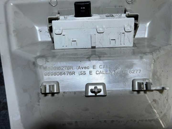 RENAULT EXPRESS VAN AMPOULE PODSUFITOWKI 969816278R 248804435R