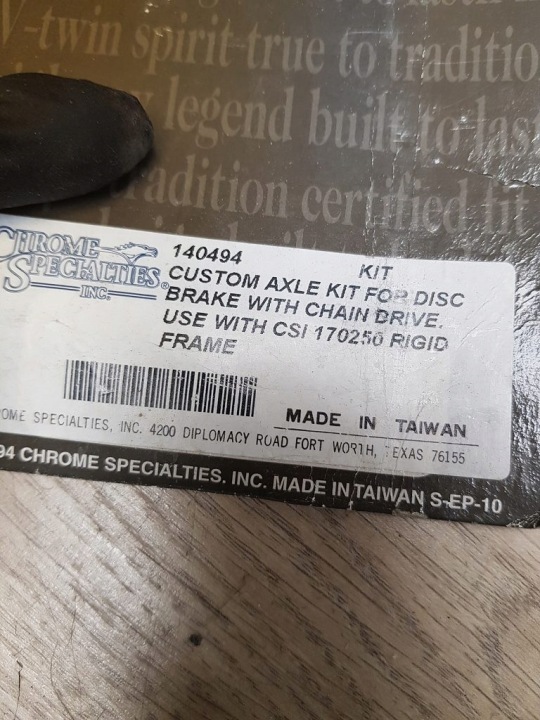 OSKA AXE CHROME SPECIALTIES 140494 HARLEY DAVIDSON