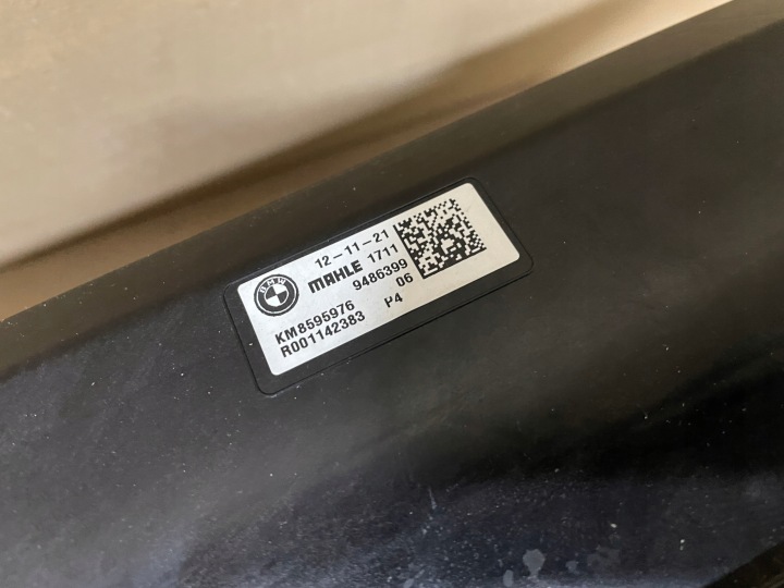 PANNEAU AVANT ENSEMBLE RADIATEURS RADAR BMW 5 G30 G31 LCI 530IX 2.0I