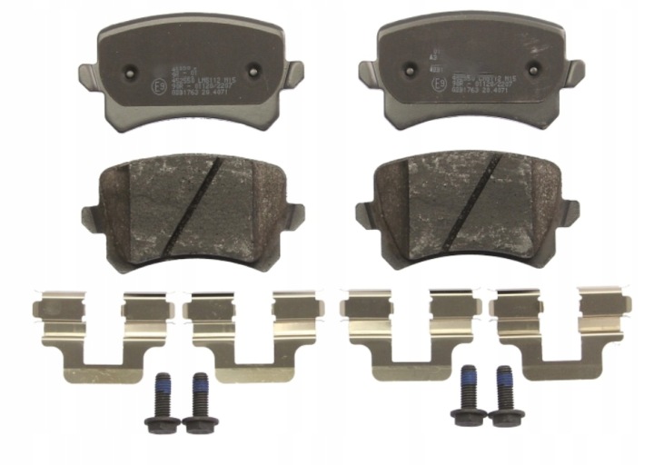 PLAQUETTES FREIN ARRIÈRE AUDI A6 C6 Q3 SEAT ALHAMBRA