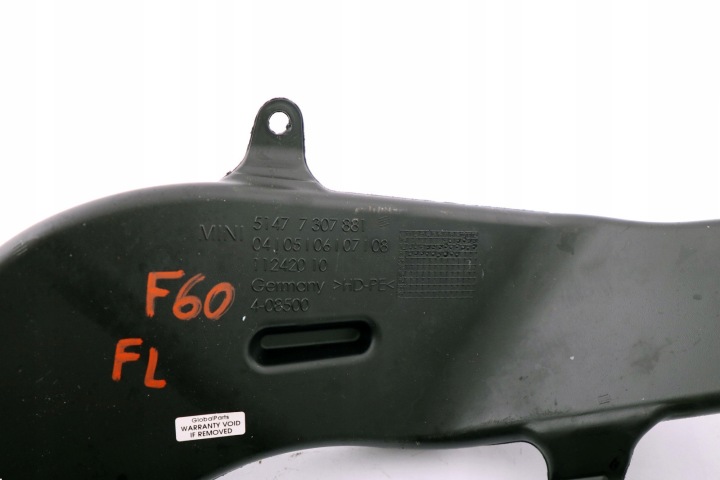 MINI F55 F60 CANAL ADMISSION AIR CHAUFFANT GAUCHE