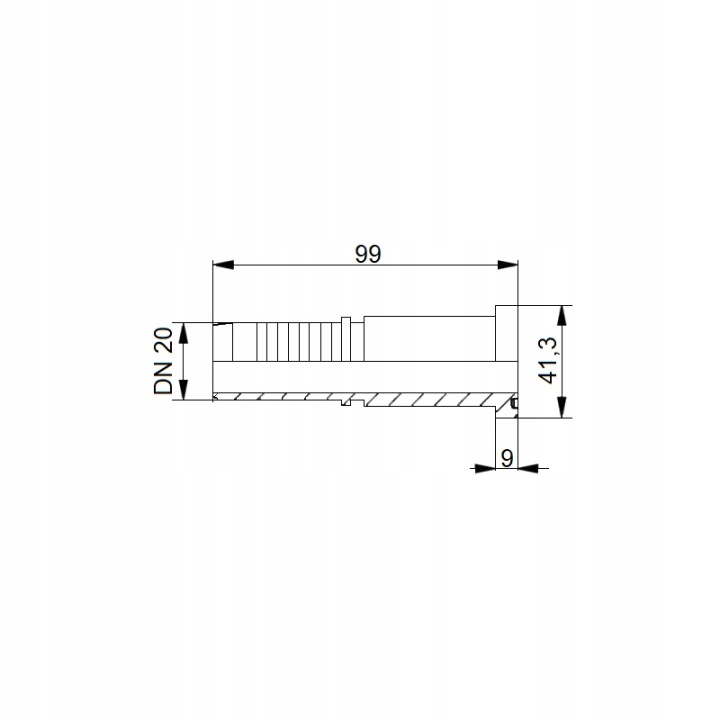RIVET CREUX SIMPLE SFS 3/4″ DN20 1SN 2SN 4SN JOINT D'ÉTANCHÉITÉ