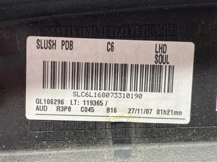 AUDI A6 C6 4F0 TABLEAU DE BORD AIRBAG 4F1857003A