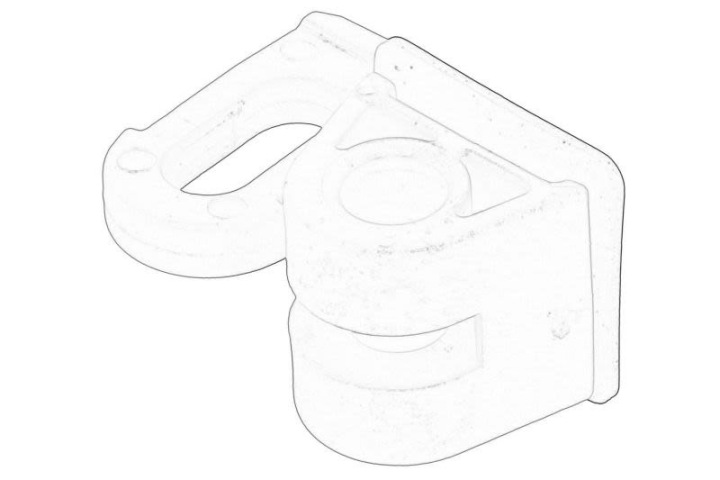 CLIPS SUPPORT CAPOTS DUCATO JUMPER 1356166080 OE