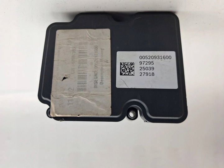 CONTRÔLEUR ABS FIAT PANDA III 00520931600