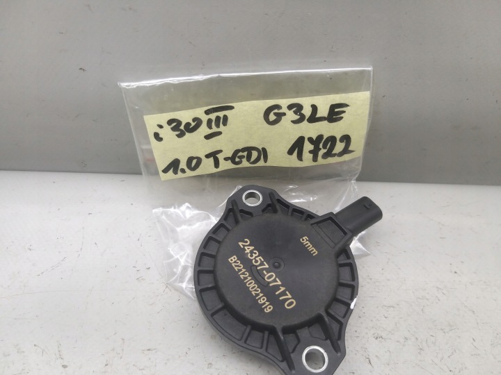SOUPAPE PHASE DISTRIBUTION VARIATEUR 1.0 T-GDI G3LE I30 KONA RIO STONIC 24357-07170