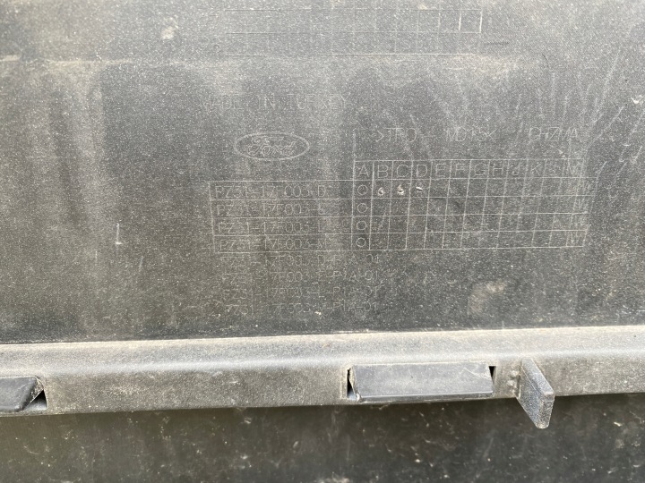FORD TRANSIT CUSTOM II 2 MK2 PARE-CHOCS SPOILER AVANT PZ31-17F003-D ORIGINAL