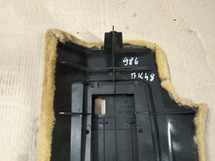PORSCHE BOXSTER 986 PROTECTION BOÎTES FUSIBLES 99655110200