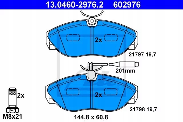 SABOTS DE FREIN DE FREIN ATE 13046029762 photo 3 - milautoparts-fr.ukrlive.com