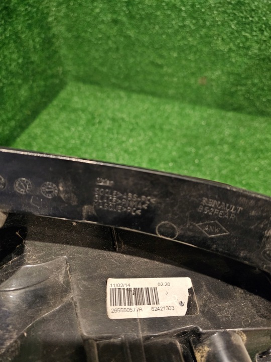ARRIÈRE GAUCHE PHARE GAUCHE ARRIÈRE DACIA SANDERO 2 II 265550577R