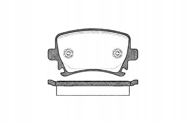 PLAQUETTES FREIN ARRIÈRE AUDI A3 A6, VW GOLF PASSAT 1.4 1.6 1.9TDI 2.0TDI 03