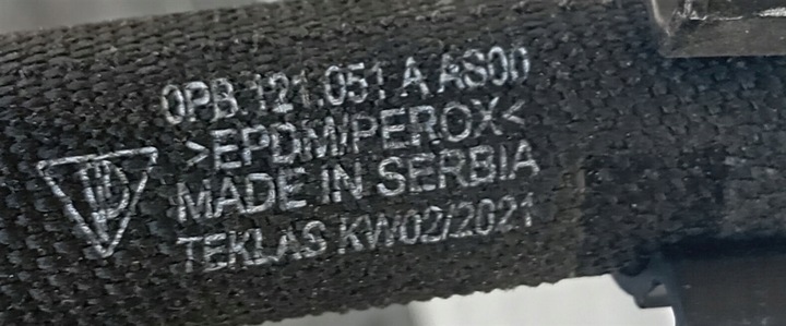 TUBO CABLE DISTRIBUIDOR DE AGUA PORSCHE 718 CAYMAN BOXSTER 982 GTS 4.0 0PB121187 