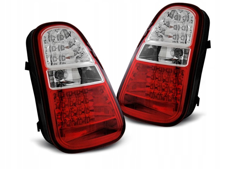 PHARES ARRIÈRE MINI COOPER R50 R52 R53 RED WHITE LED