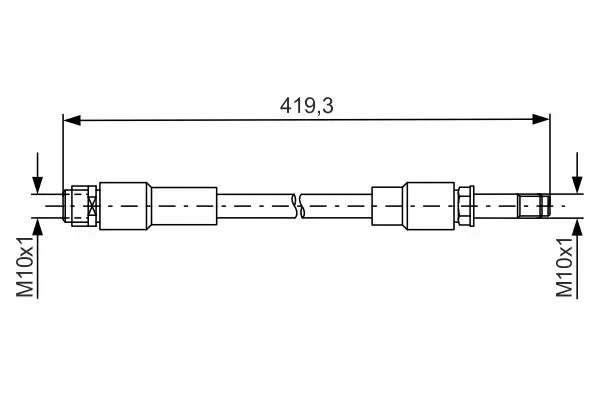 BOSCH CABLE DE FRENADO 1 987 481 674 