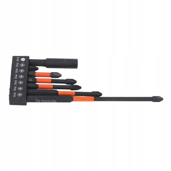 KIT 7 PIÈCES BITOW WKRETAKOW PH AVEC MAGNETYCZNYM ÉTRIER DE FIXATION SUR BITY TS2 99