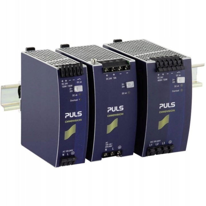 ALIMENTATION SUR SZYNE DIN PULS CS5.241, 24 V, 5 A