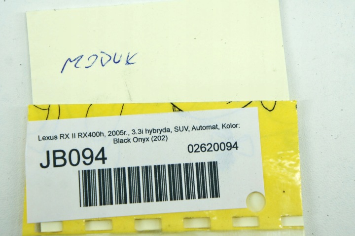 JB094 LEXUS RX II MODULE CONTRÔLEUR 89992-48010 AR