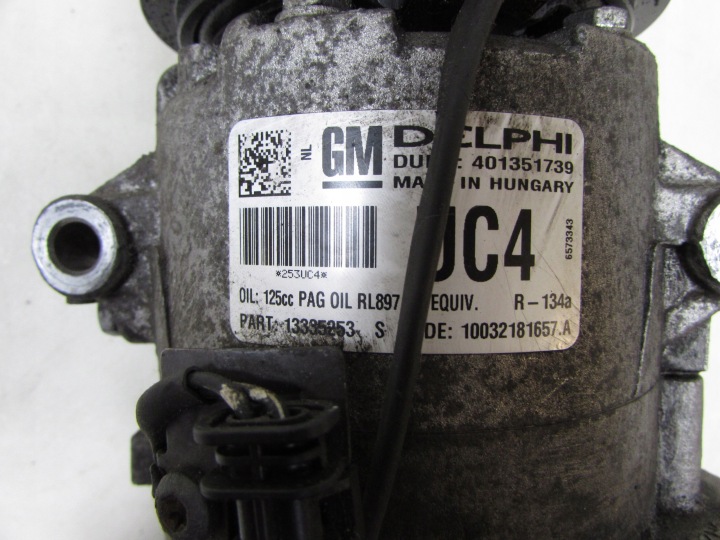 OPEL ASTRA J MERIVA B ZAFIRA C 1.4 T 09-18 COMPRESSEUR COMPRESSEUR DE CLIMATISATION