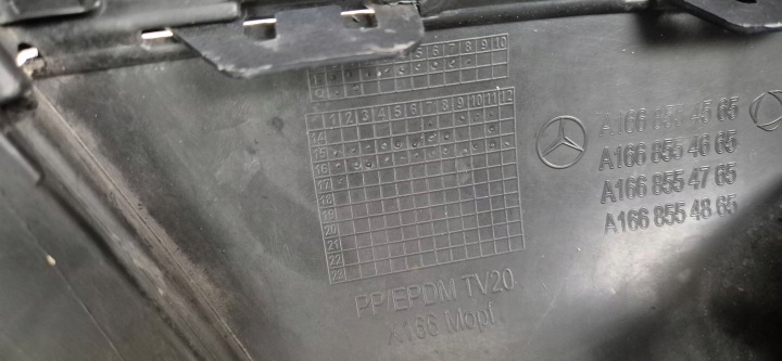MERCEDES ESSENCE GLS X166 166 2015- PARE-CHOCS AVANT