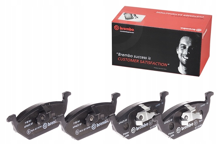 BREMBO ZAPATAS PARTE DELANTERA AUDI A1 SKODA FABIA CITIGO 