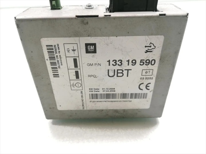 OPEL INSIGNIA AUTRE KOMPUTERY MODULES CONTRÔLEURS 2.0 CDTI DIESEL 13319590