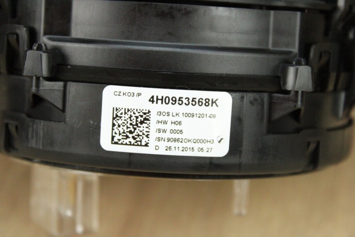 ORIGINE COMMUTATEUR COMPOSITE BANDE AUDI A6 C7 4G8953502A 4H0953568K 70KM