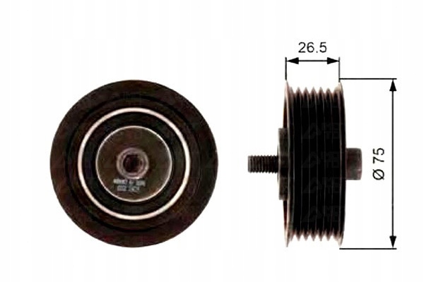 GALET COURROIE WIELOROWK. VW 1,4TSI