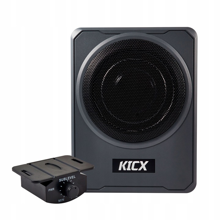 SUBWOOFER ACTIVO PARA ASIENTO Q200BA KICX 600W POTENCIA 