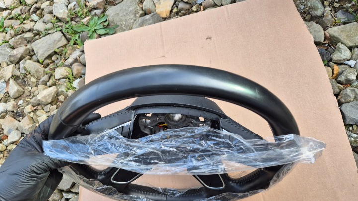 VOLANT CHAUFFÉE WIELOFUNKCJA AUDI A6 C7 4G LIFT OE 4G0419091N EN BON ÉTAT