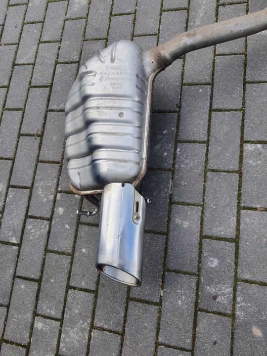 SYSTÈME ÉCHAPPEMENT SILENCIEUX MERCEDES C 204 W204 2044912101 2044912201